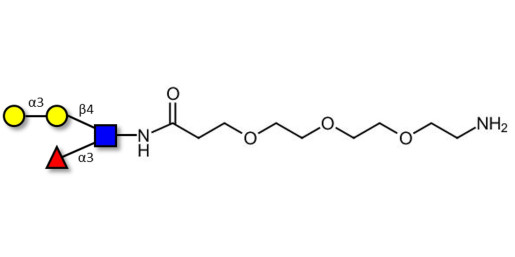 Xeno lewis x / α-Gal-Lewis x  with free terminal amine (Linker-NH2 F)