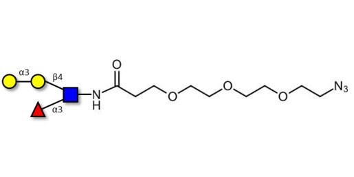 Xeno lewis x / α-Gal-Lewis x  with free terminal azide (Linker-N3 C)