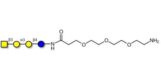 Isoglobotetraose (iGb4) with free terminal amine (Linker-NH2 F) - Cytolipin R; Globoisotetraose