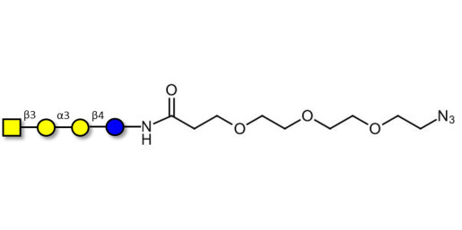 Isoglobotetraose (iGb4) with free terminal azide (Linker-N3 C) - Cytolipin R; Globoisotetraose