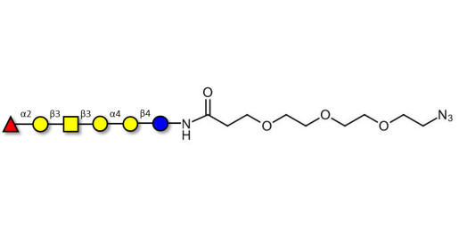 Globo-H hexaose / Stage Specific Embryonic Antigen 3b (SSEA-3b) with free terminal azide (Linker-N3 C) - Globo-H hexasaccharide