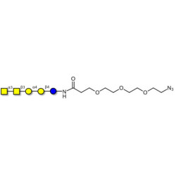Forssman antigen pentaose with free terminal azide (Linker-N3 C)
