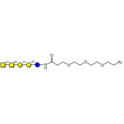 Isoforssman antigen pentaose with free terminal azide (Linker-N3 C)