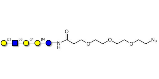 Globopentaose (Gb5) analogue type 1 with free terminal azide (Linker-N3 C) - Gb5 analogue type 1