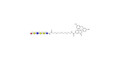Globo-H analogue type 2 linked to fluorescein (Linker-FLUO B)