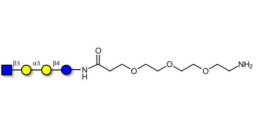 Isoglobotetraose (iGb4) analogue with free terminal amine (Linker-NH2 F) - iGb4 analogue