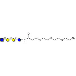 Isoglobotetraose (iGb4) analogue with free terminal azide (Linker-N3 C)
