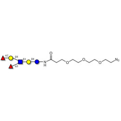  Lewis y (Ley) hexaose/ Lacto-N-neoDiFucohexaose I (LNnDFH-I) with free terminal azide (Linker-N3 C)