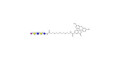 LS-Tetrasaccharide c (LSTc)  linked to fluorescein (Linker-FLUO B) - Sialyl-lacto-N-neotetraose c ; SLNnT-c