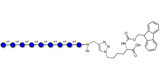 Maltononaose DP9 linked to Fmoc-Lysine (Linker-Lys A)