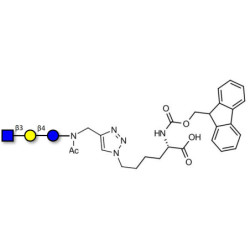 Lacto-N-Triose (LNT2) linked to Fmoc-Lysine (Linker-Lys A)