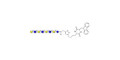 Lacto-N-neooctaose (LNnO) linked to Fmoc-Lysine (Linker-Lys A)