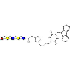 Lacto-N-fucopentaose I (LNFP I) / Blood group H antigen pentaose type 1 linked to Fmoc-Lysine (Linker-Lys A)