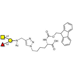 Blood group A antigen triose linked to Fmoc-Lysine (Linker-Lys A)