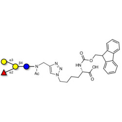 Blood group B antigen tetraose type 6 linked to Fmoc-Lysine (Linker-Lys A)