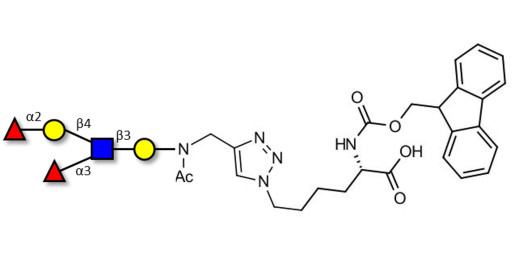 Lewis y (Ley) pentaose linked to Fmoc-Lysine (Linker-Lys A)
