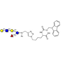Lacto-N-fucopentaose V (LNFP V) linked to Fmoc-Lysine (Linker-Lys A)