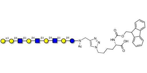 Galili antigen nonaose linked to Fmoc-Lysine (Linker-Lys A)
