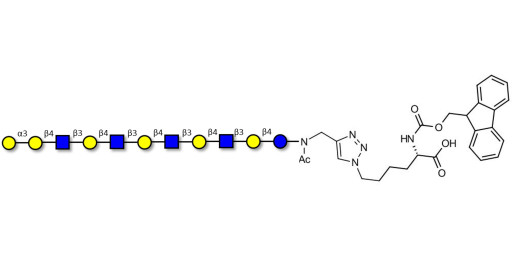 Galili antigen undecaose linked to Fmoc-Lysine (Linker-Lys A)