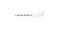 Galili antigen undecaose linked to Fmoc-Lysine (Linker-Lys A)