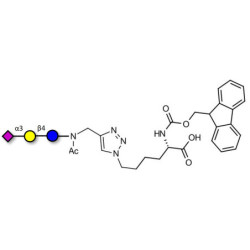 3'-Sialyllactose (3'-SL) / GM3 Ganglioside oligosaccharide linked to Fmoc-Lysine (Linker-Lys A)