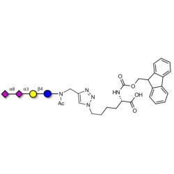 GD3 Ganglioside oligosaccharide / Disialyl lactose (DSL) linked to Fmoc-Lysine (Linker-Lys A)