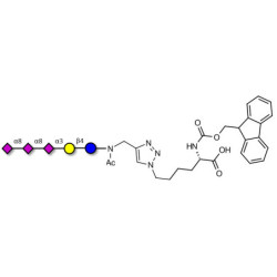 GT3 Ganglioside oligosaccharide linked to Fmoc-Lysine (Linker-Lys A)