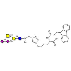 GD2 Ganglioside oligosaccharide linked to Fmoc-Lysine (Linker-Lys A)