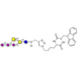 GT2 Ganglioside oligosaccharide linked to Fmoc-Lysine (Linker-Lys A)