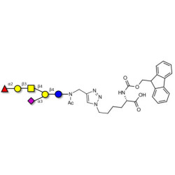 Fucosyl GM1 Ganglioside oligosaccharide linked to Fmoc-Lysine (Linker-Lys A)