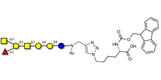 Globo-A heptaose linked to Fmoc-Lysine (Linker-Lys A)