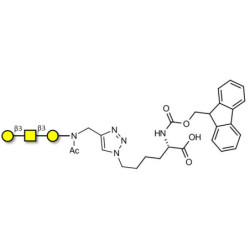 Core type 4 (Gb5 triose core structure) linked to Fmoc-Lysine (Linker-Lys A)