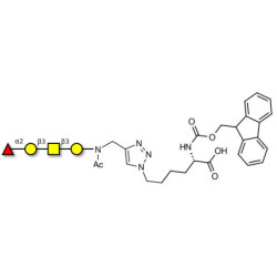 Blood group H antigen tetraose type 4 linked to Fmoc-Lysine (Linker-Lys A)