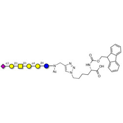 Stage-Specific Embryonic Antigen-4 hexaose (SSEA-4 hexaose) linked to Fmoc-Lysine (Linker-Lys A)