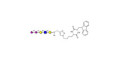 Disialylated pentaose type 1 linked to Fmoc-Lysine (Linker-Lys A)