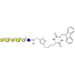 GalGalNAc-asialo GM1 Ganglioside oligosaccharide linked to Fmoc-Lysine (Linker-Lys A)
