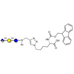 Glucuronyl-lactose linked to Fmoc-Lysine (Linker-Lys A)