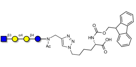 Globotetraose (Gb4) analogue linked to Fmoc-Lysine (Linker-Lys A) - Gb4 analogue