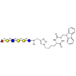 Globo-H analogue type 2 linked to Fmoc-Lysine (Linker-Lys A)