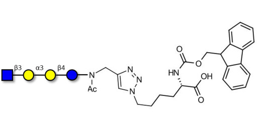 Isoglobotetraose (iGb4) analogue linked to Fmoc-Lysine (Linker-Lys A) - iGb4 analogue