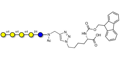 Galα1-4Galα1-4-Globotriose linked to Fmoc-Lysine (Linker-Lys A) - Galα1-4Galα1-4-Gb3