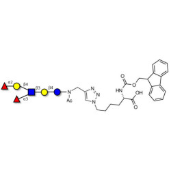 Lewis y (Ley) hexaose / Lacto-N-neoDiFucohexaose I (LNnDFH-I) linked to Fmoc-Lysine (Linker-Lys A)