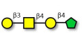Asialo GM1 Ganglioside oligosaccharide (aGM1) fructose isomer (>90% NMR)