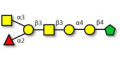 Globo-A heptaose fructose isomer (90% NMR)