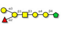 Globo-B heptaose fructose isomer (90% NMR)