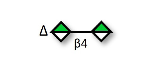 Unsaturated Mannuronate oligosaccharide DP2 (>90% HPLC) - Unsaturated dimannuronic acid