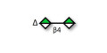 Unsaturated Mannuronate oligosaccharide DP2 (>90% HPLC) - Unsaturated dimannuronic acid