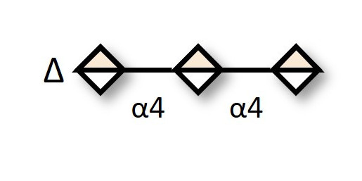 Unsaturated Guluronate oligosaccharide DP3 (>90% HPLC) - Unsaturated triguluronic acid