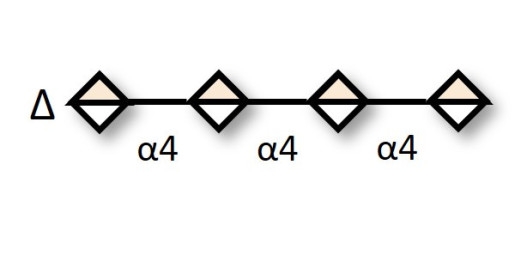 Unsaturated Guluronate oligosaccharide DP4 (>90% HPLC) - Unsaturated tetraguluronic acid