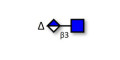 Unsaturated Hyaluronate oligosaccharide DP2 (>90% HPLC) - ΔDiHA ; di-HA ; Hyaluronate disaccharide